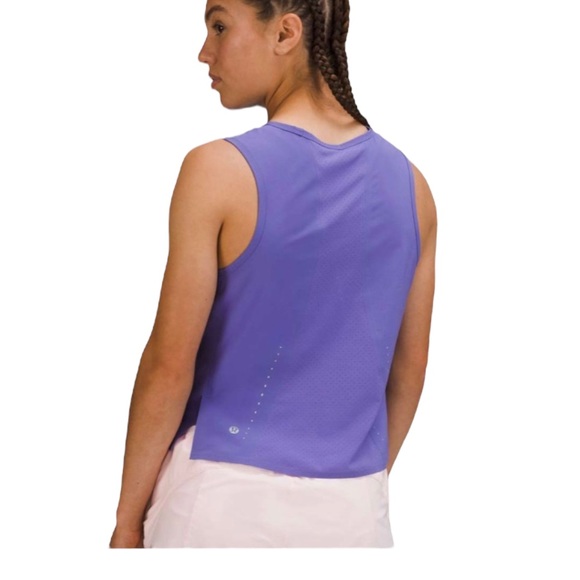 NWT Lululemon Charged Indigo Swift Ventilated Running Tank Size 4 - Picture 4 of 10